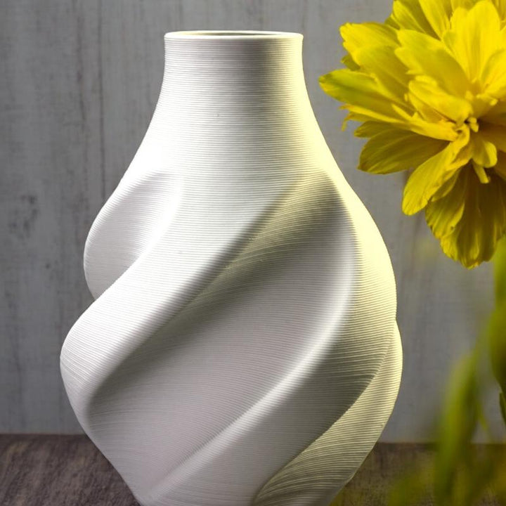 Luxury 3D Printed Twisting Vase