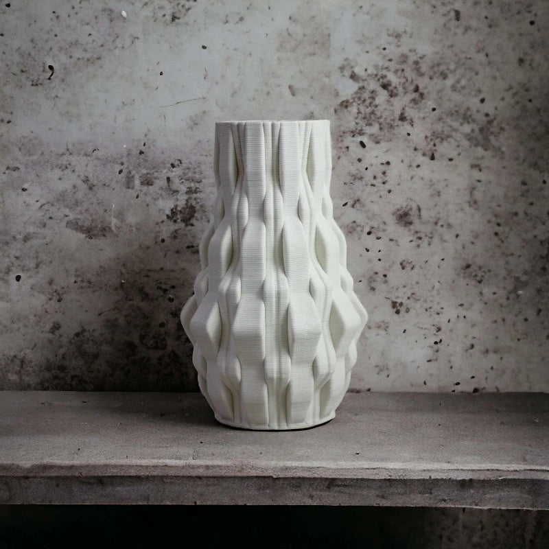 Luxury 3D Printed Patterned Vase