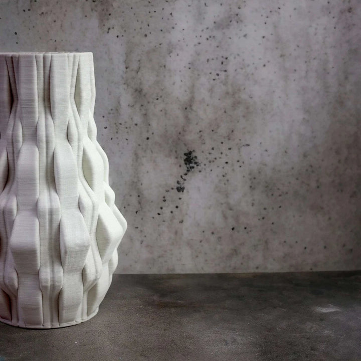 Luxury 3D Printed Patterned Vase