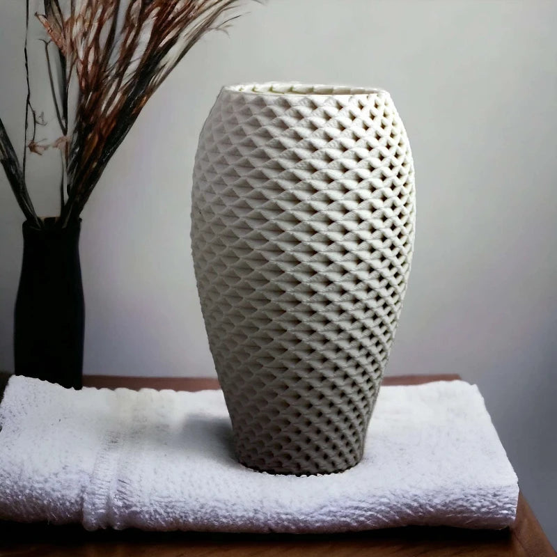 Luxury 3D Printed Perforated Vase