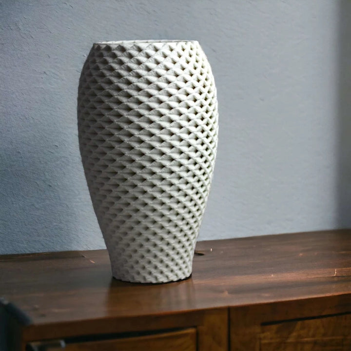 Luxury 3D Printed Perforated Vase