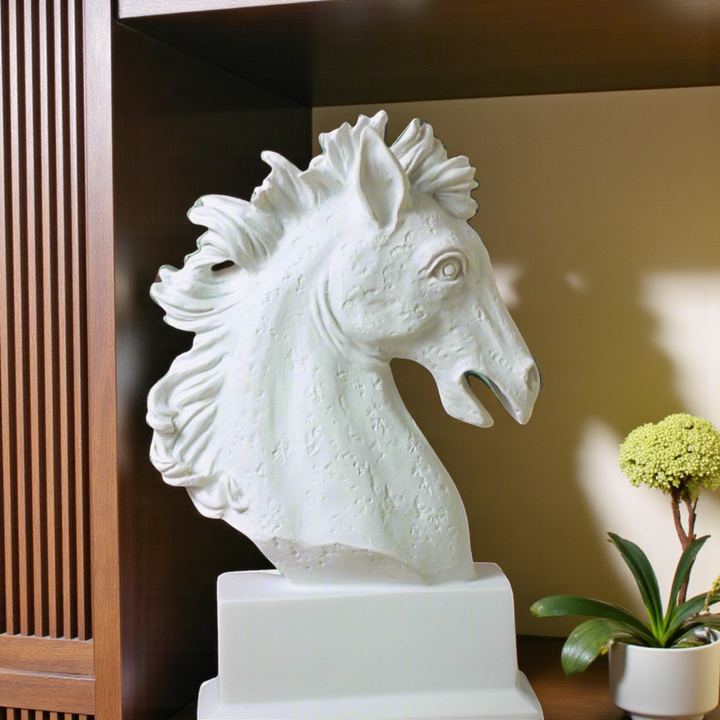 Majestic Stallion Resin Statue