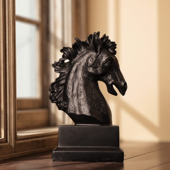 Majestic Stallion Resin Statue