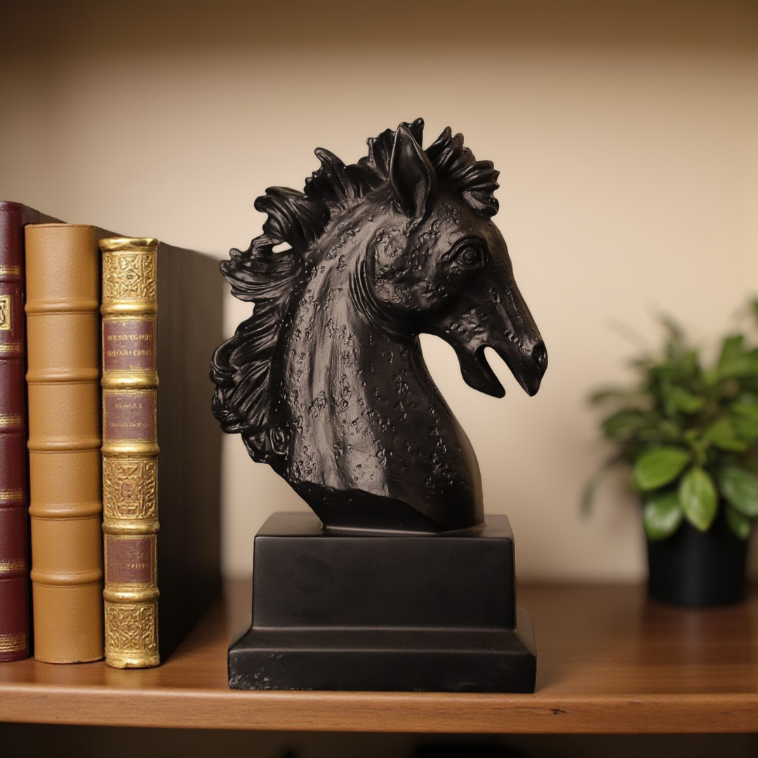 Majestic Stallion Resin Statue