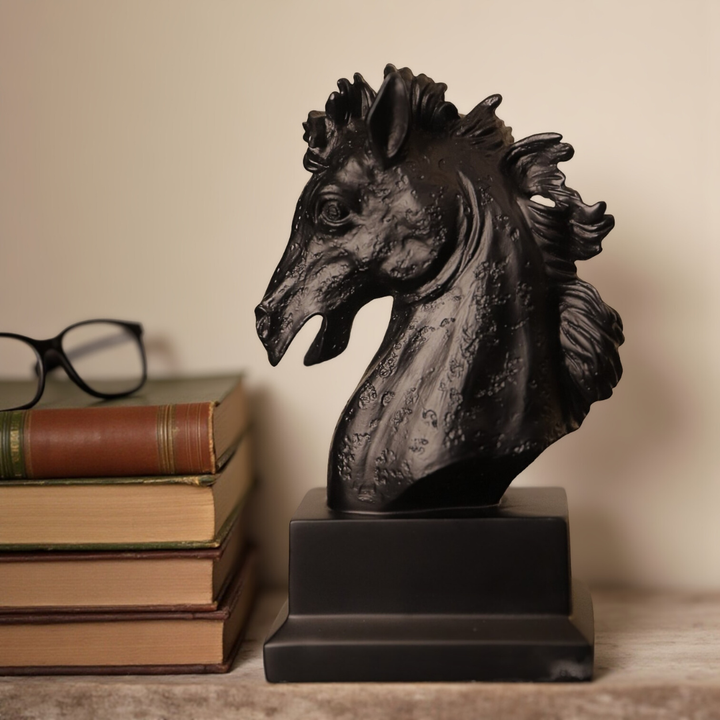 Majestic Stallion Resin Statue