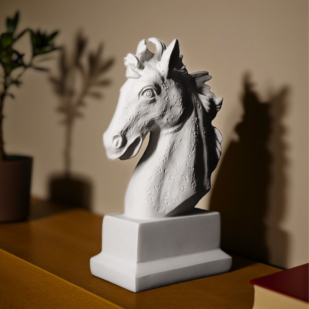 Majestic Stallion Resin Statue
