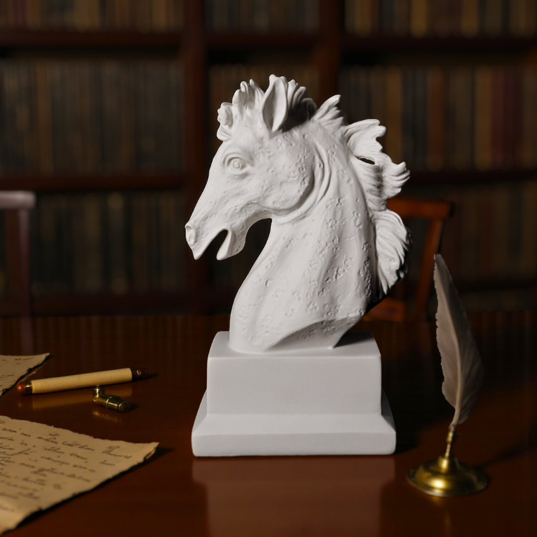 Majestic Stallion Resin Statue