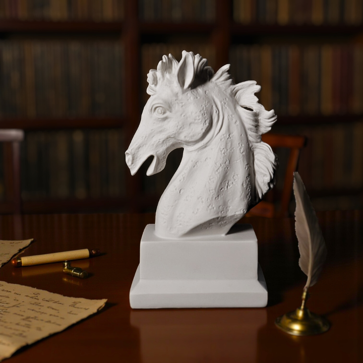 Majestic Stallion Resin Statue