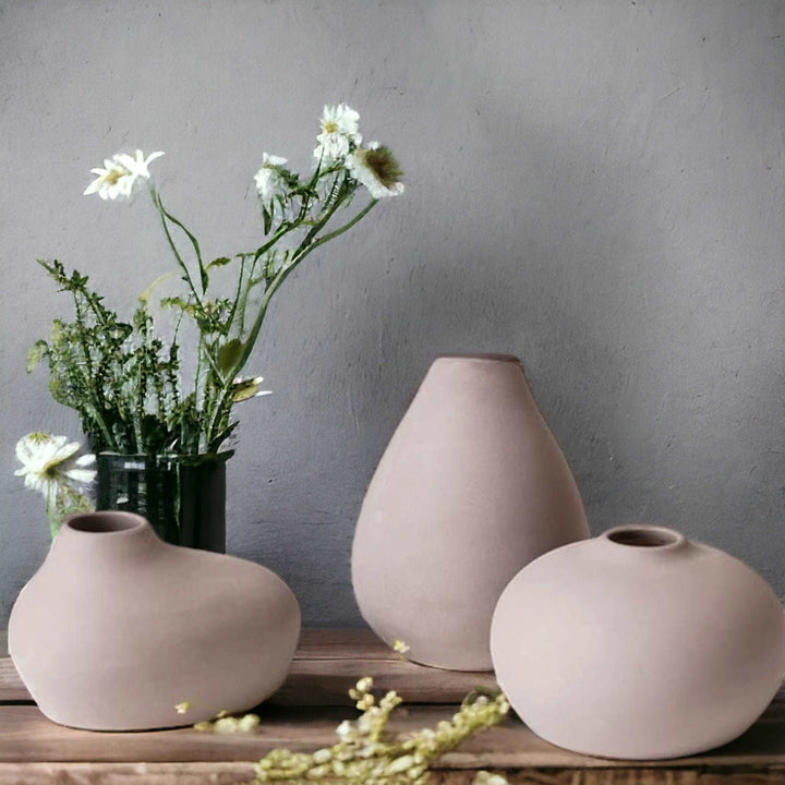 Elegant Blobs - Set of 3 Vases