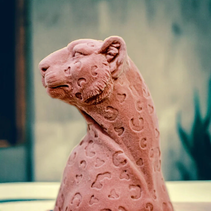 Seated Leopard - Velvet