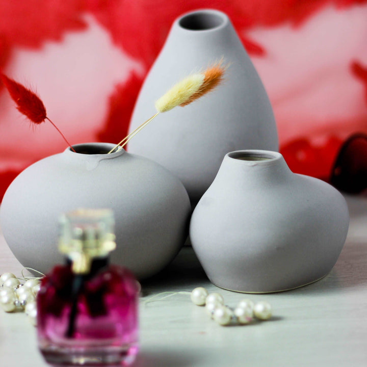 Elegant Blobs - Set of 3 Vases