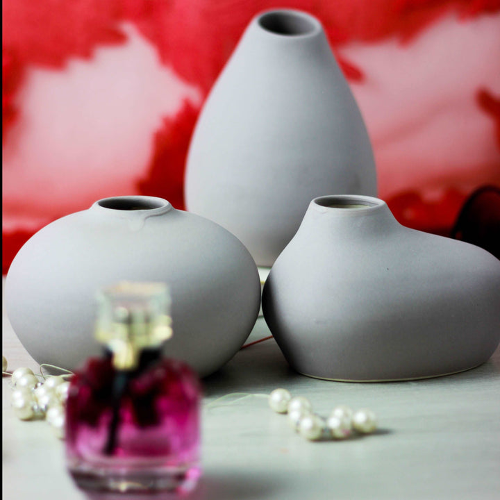 Elegant Blobs - Set of 3 Vases