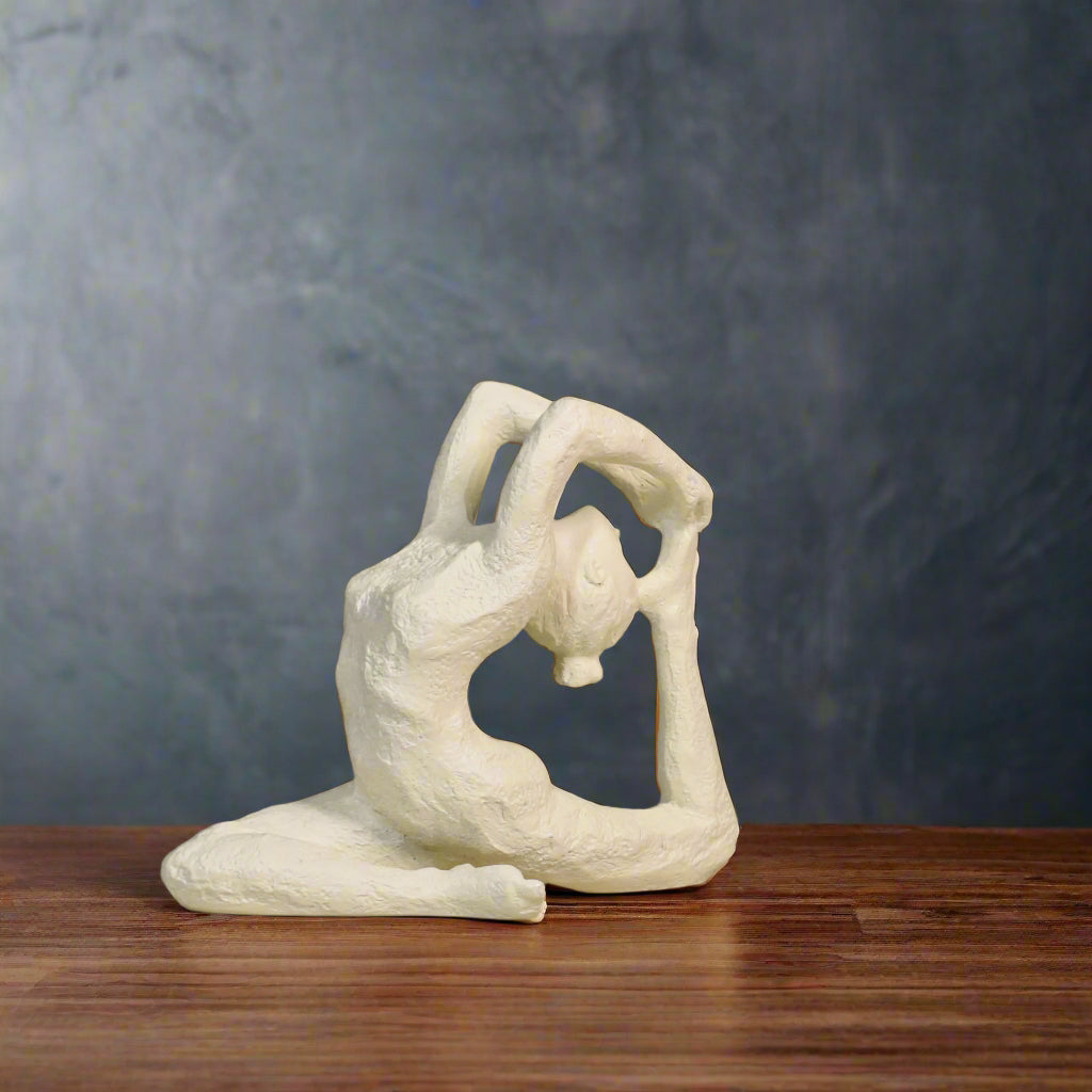 The Yogini Resin Sculpture - Pigeon Pose