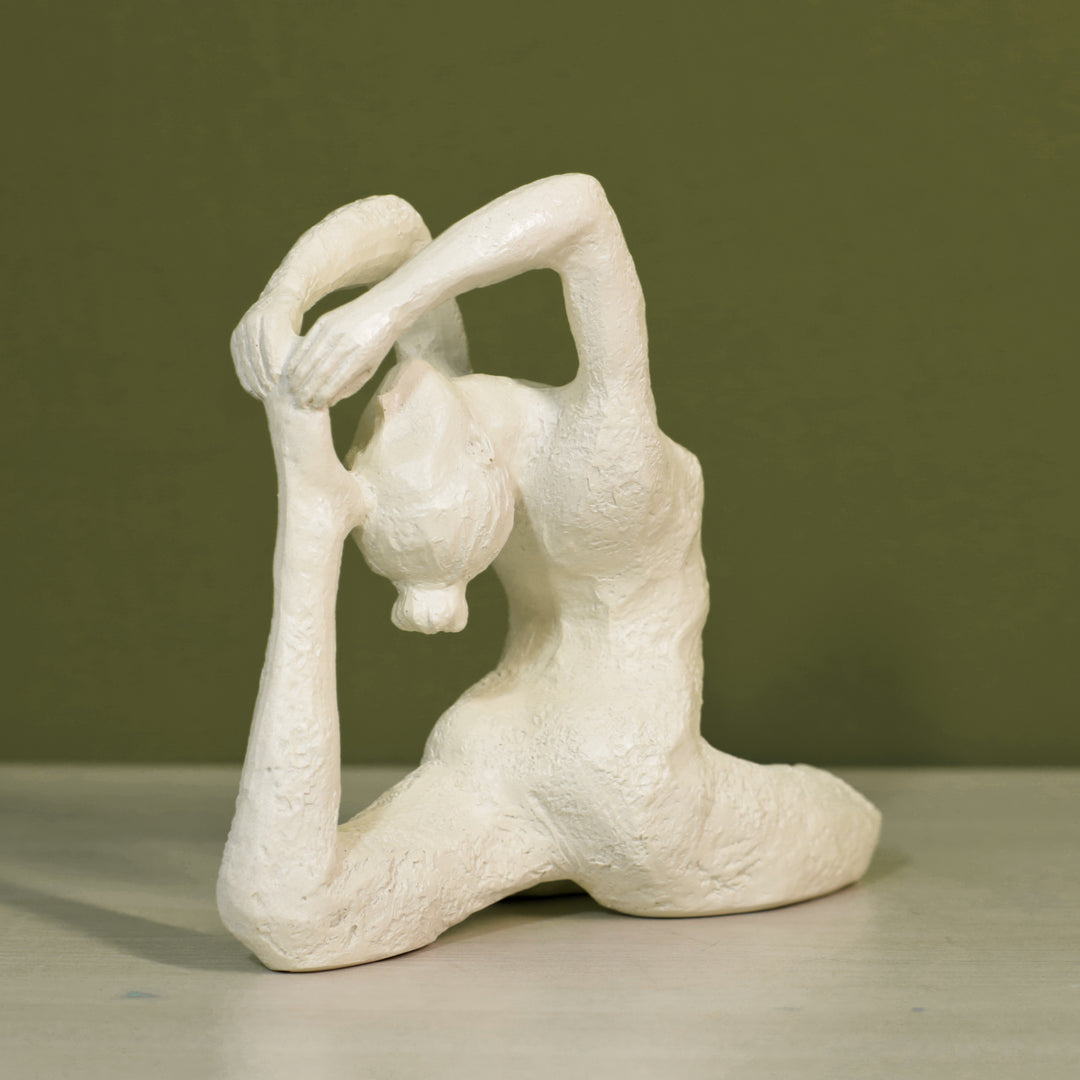 The Yogini Resin Sculpture - Pigeon Pose