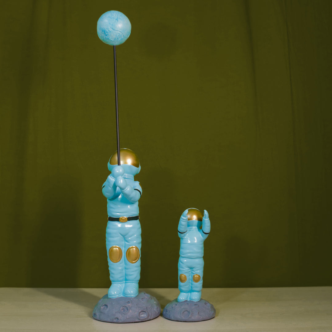 "The Astronaut's Legacy" Resin Sculpture